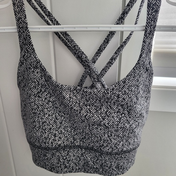 Lululemon Energy Longline Bra Size 12 - Picture 1 of 2